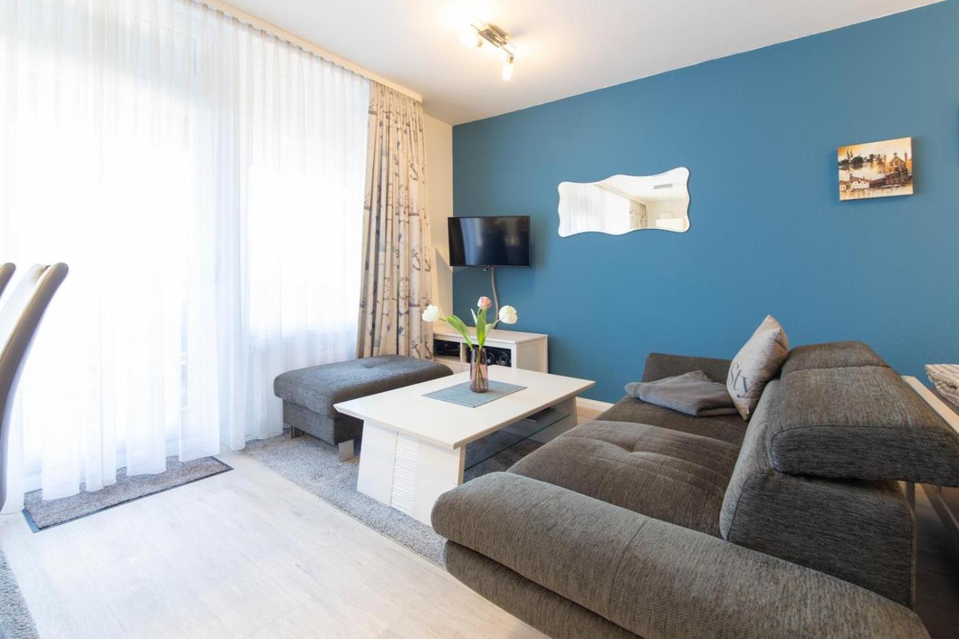 Ferienwohnung Bodo'S Strandkorb Lubeck Bagian luar foto