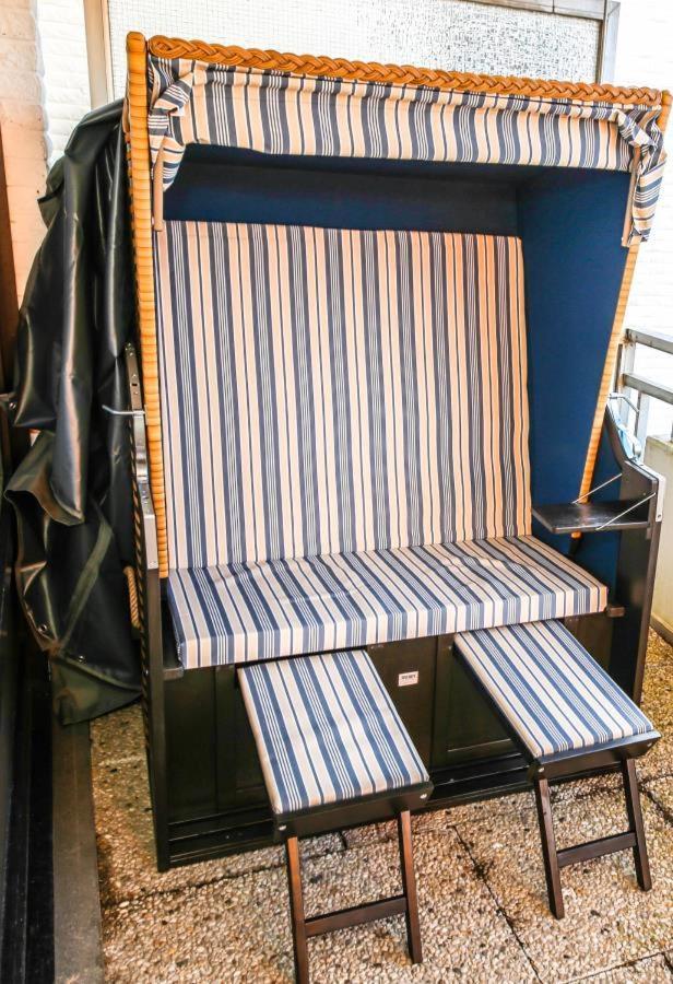 Ferienwohnung Bodo'S Strandkorb Lubeck Bagian luar foto